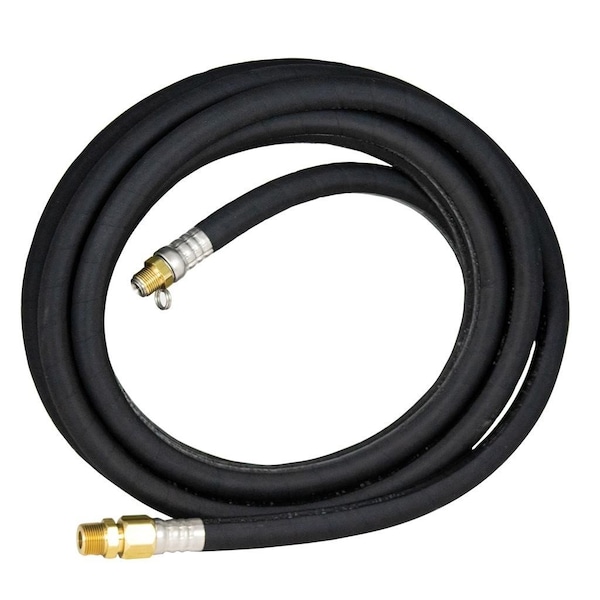 Hose Premium Wrapped Black 3/4" MNPT x 5/8" Swivel Adapter 50 Ft.